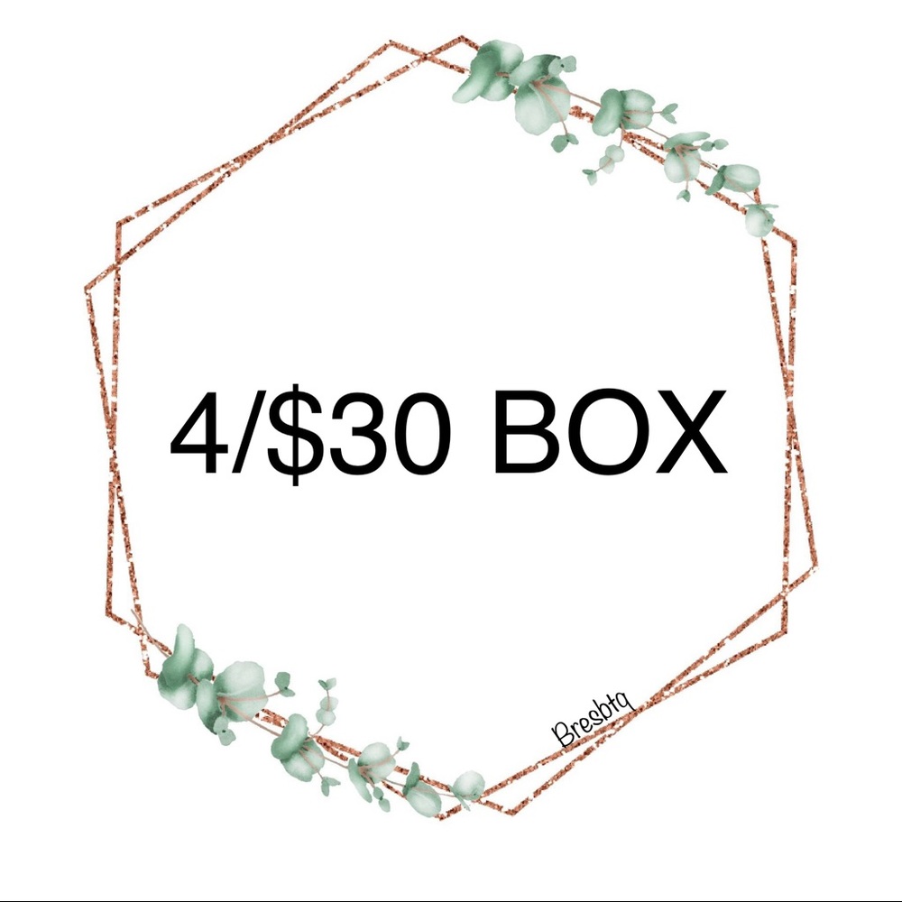 4/$30 BOX 4